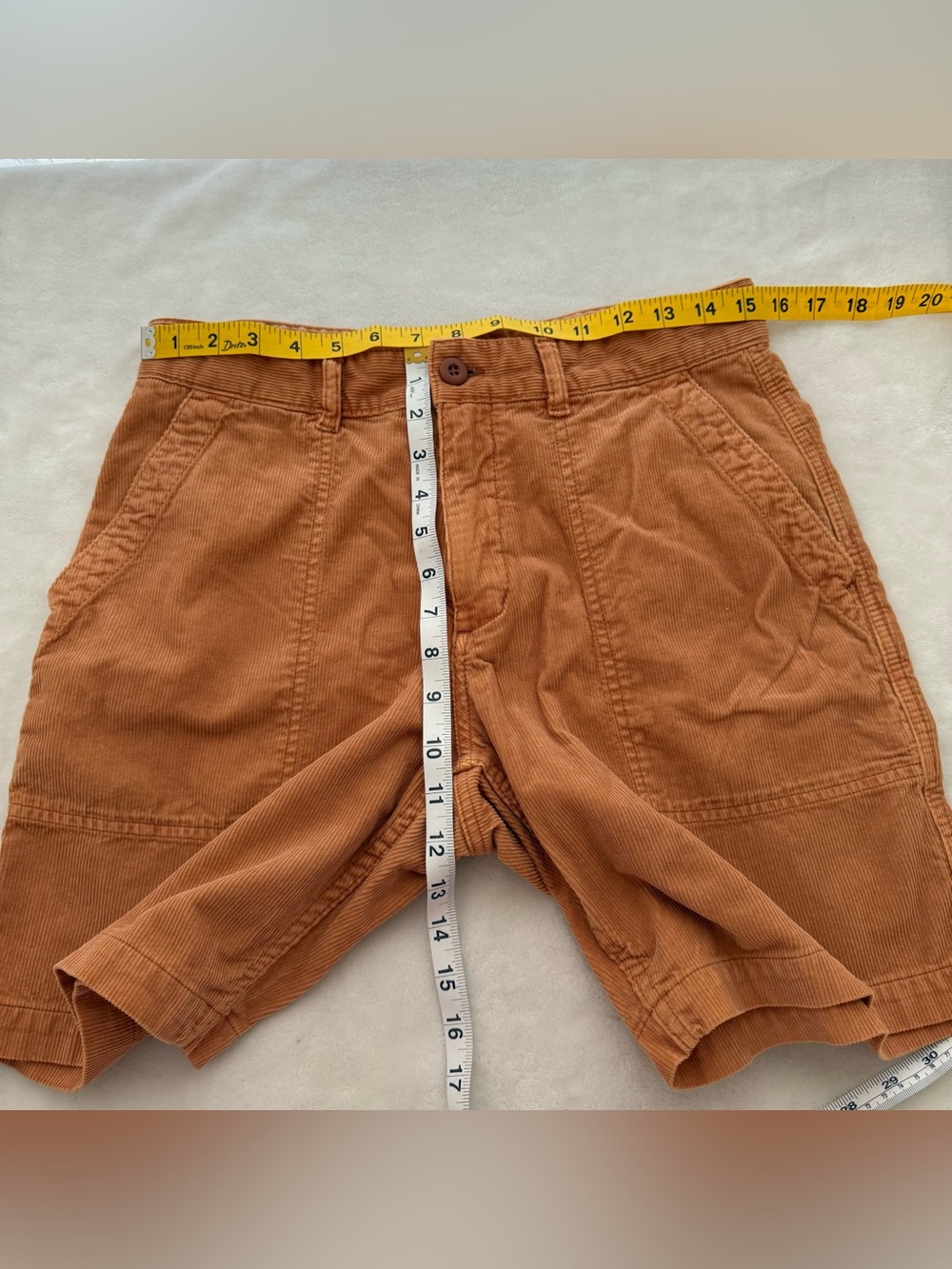 Taylor Stitch The Trail Shorts Size 30 in Apricot Micro Corduroy Surf Culture S - Picture 11 of 12